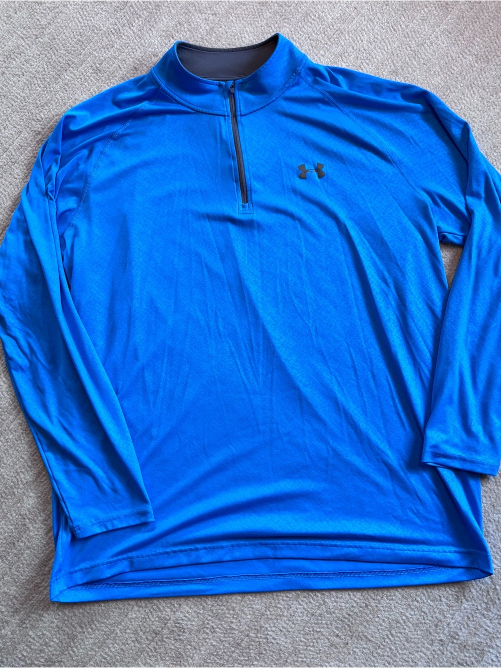 Under Armour Men’s Royal Blue Quarter-Zip Athletic Pullover